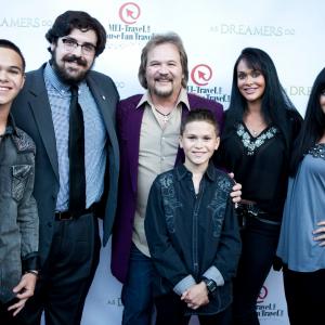Logan Sekulow with Travis Tritt and Family at the Premiere of As Dreamers Do
