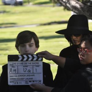 Filming the funeral of Henry's mother