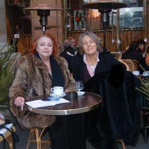 Christine Fersen, Doyen of the Comedie-Francais and Mary Eileen O'Donnell (Paris, December 2007)