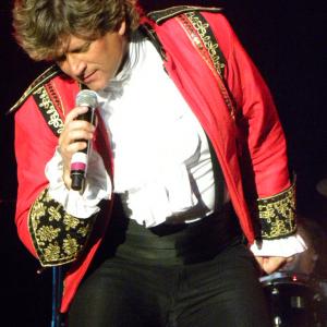 Dowlewr as frontman for the legendary Paul Revere and the Raiders