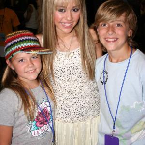 Gatlin Green, Hannah Montana's Miley Cyrus, Cooper Green