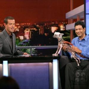 Dane Andrew  Rascal The Worlds Ugliest Dog on Last Call with Carson Daly NBCLA