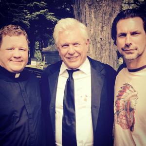 On the set of American Dresser with Tom Berenger and Director Carmine Cangialosi