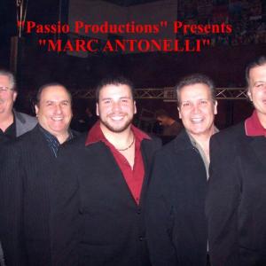 Robert Bizik James Passio Jr Marc Antonelli Joe Polito and Sonny Vellozzi After Marc Antonellis Love American Style Show