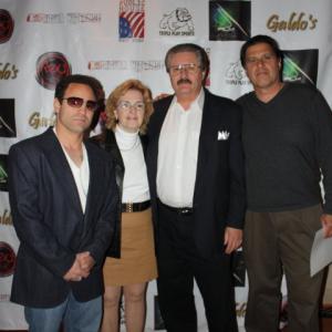 Joey Eye, Anne Bizik, Robert Bizik & Sonny Vellozzi at the Screening of 