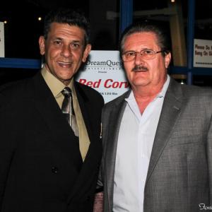 Frank Lisi  Robert at the Premiere of The Red Corvette at the Franklin Institute in Philadelphia PA