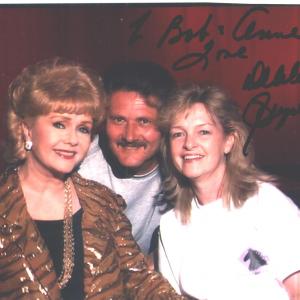Robert Bizik, Anne Bizik with Debbie Reynolds. We had a ball that night in Las Vegas with Debbie