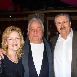 Robert & his Wife Anne with Vinnie Vella at Columbus 72 in New York.