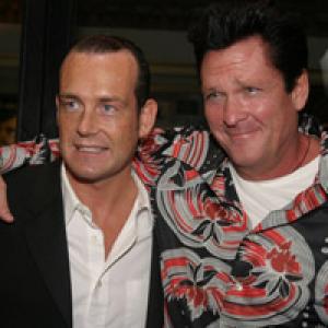 Mark Mahon and Michael Madsen at the New York International Film Festival. Mark Mahon took the Best Feature and Best Directorial Debut for STRENGTH AND HONOUR and Michael Madsen too the Best Actor award.