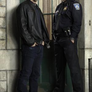 Still of Mark Pellegrino and Sam Witwer in Being Human 2011