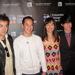 Rub premeire at Columbia University Film Festival with Ray Yeung Shing Ka and Alestair Shu