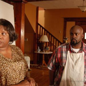 Still of Loretta Devine and Maurice Jamal in Dirty Laundry 2006