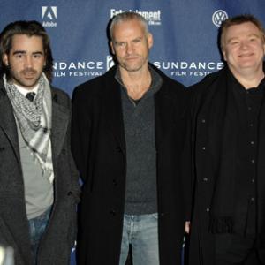 Colin Farrell, Brendan Gleeson and Martin McDonagh at event of Reikalai Briugeje (2008)