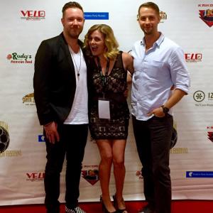 Brendan Gabriel Murphy, Ashley Eberbach, and Philip Jessen at the Action On Film- Women with Vision screening