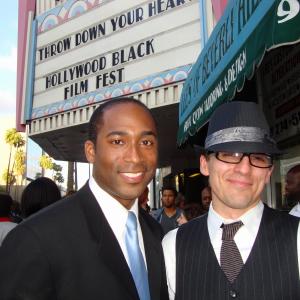 2009 Hollywood Black Film Festival with Alex C. Ferrill.