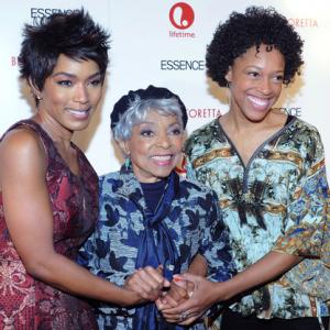 with Angela Bassett and Ms. Ruby Dee at New York Screening of Betty and Coretta