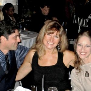 Robert DeCesare, Stephanie Allensworth, Shevaun Kastle at the 2010 HMMA Awards.