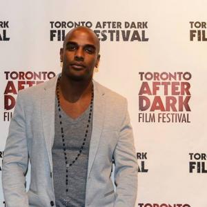 Actor Alain Chanoine at the world premiere of Evil Feed during the 2013 Toronto After Dark Film Festival.