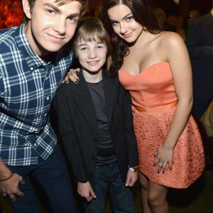 Ariel Winter and CJ Adams at event of The Odd Life of Timothy Green 2012