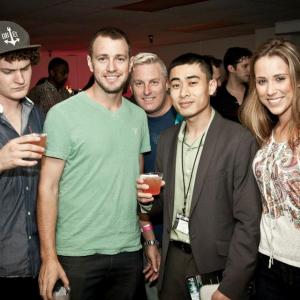 William Ngo and Scott Eriksson at New Filmmmakers Los Angeles