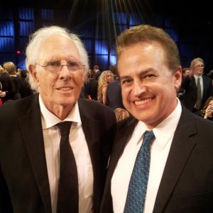Twice Oscar-nominated actor Bruce Dern and Steve Gelder at the 2014 Critics' Choice Awards Ceremony in Hollywood.