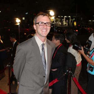 Actor Jason Duplissea arrives at the Chinese American Film Festival 2012 - Los Angeles Director's Guild of America