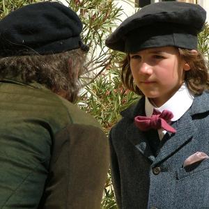 Tommy Knight playing Paul Cezanne junior in 'The Impressionists' (2006)