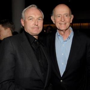 Peter Boyle and Christopher Buckley at event of Thank You for Smoking 2005