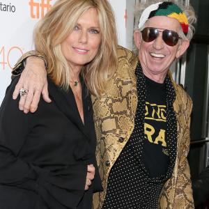 Patti Hansen and Keith Richards at event of Keith Richards Under the Influence 2015