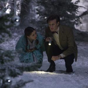 Still of Holly Earl and Matt Smith in Doctor Who 2005