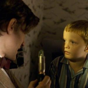 Still of Matt Smith and Jamie Oram in Doctor Who (2005)