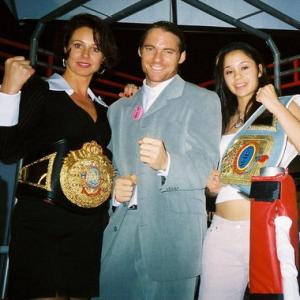 National Association of Television Program Executives Convention 2005 Las Vegas Women Championship Boxers Current Belt holders Cable Boxing Show called GUILTY