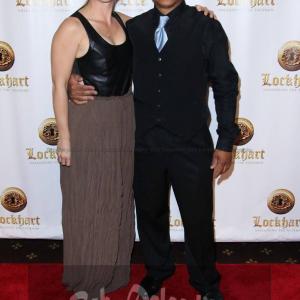 Kristie Reeves and Ewart Chin at the LA Premiere of 