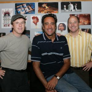 Still of Brad Garrett, Brad Bird and Brad Lewis in La troskinys (2007)