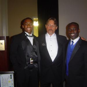 Wilbert Berthaud Jr, Anthony De Longis, Emanuel Ward at AOF Awards 2010
