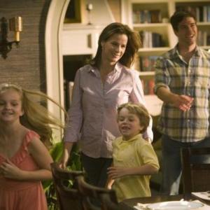 Still of Rachel Griffiths, Dave Annable, Kerris Dorsey and Maxwell Perry Cotton in Brothers & Sisters (2006)
