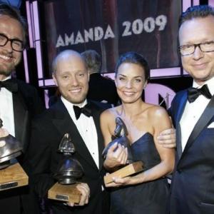 Aksel Hennie Joachim Rnning Espen Sandberg and Agnes Kittelsen in Max Manus 2008