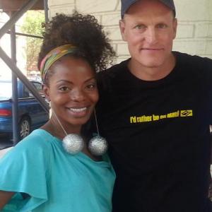 With writerdirector of Bullet for Adolf Woody Harrelson
