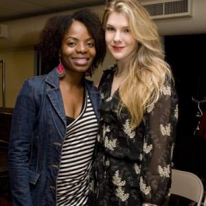 With Lily Rabe, Rehearsal 