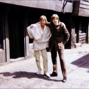 STAR WARS A NEW HOPE Me with Mark Hamill We took this on the old film Musical set of Oliver at Shepperton Studios