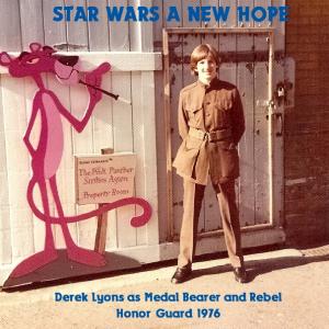 STAR WARS A NEW HOPE 1976 Derek Lyons as the Medal Bearer and Temple guard