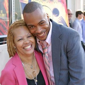 RTP Premiere NYC Tribeca Cinemas June 6th, 2008. Jas Anderson cherishes his Mom.