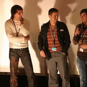 Biel, C.D., and Daniel in Berlin 2004 official presentation