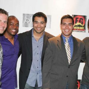 SOLO: The Series - Premiere, Amol Shah with Glynn Turner, Randy White, Brian Espinosa, and Simon Kassianides