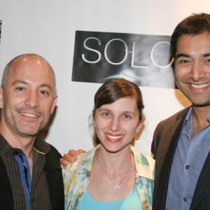 SOLO: The Series - Premiere, Amol Shah, Jay Caputo, and Melissa Dalton