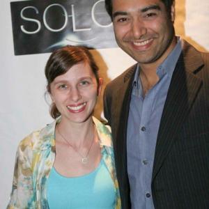 SOLO: The Series - Premiere, Amol Shah and Melissa Dalton