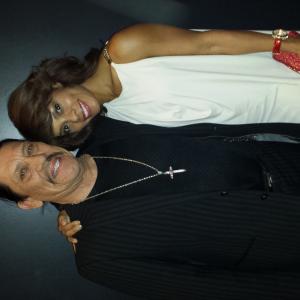 Danny Trejo and Tiffany C Adams at premiere of 20 FT Below The Darkness Descending