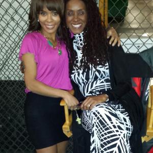 On the set of BLACK JESUS with Judge T