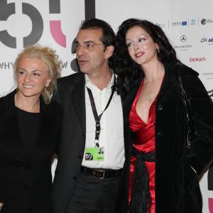 Despina MirouThessaloniki Film festivalwith Despina MouzakiKostis Dimos