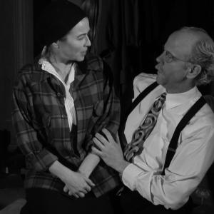 Pamela Gaye Walker as Georgia OKeeffe and Jim Ortlieb as Alfred Stieglitz
